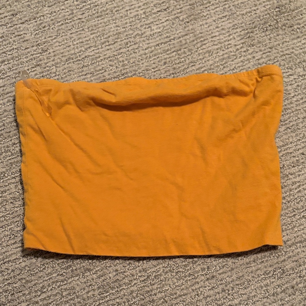 Orange Women's Tube Top